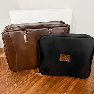 La Mansio Caramel Saffiano Bag